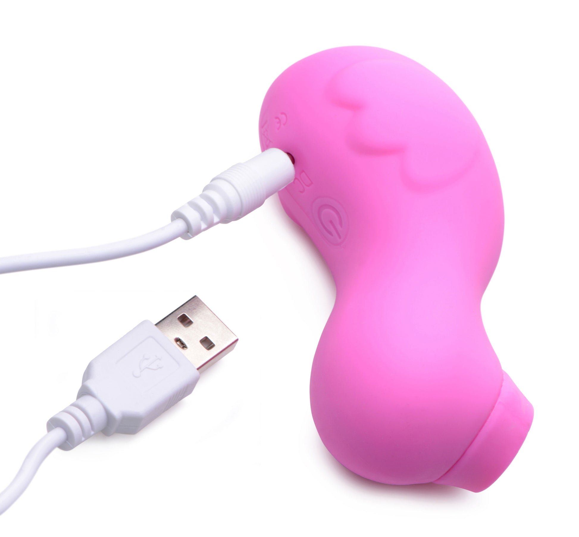 Sucky Ducky Silicone Clitoral Stimulator - Pink INM-AG685PNK