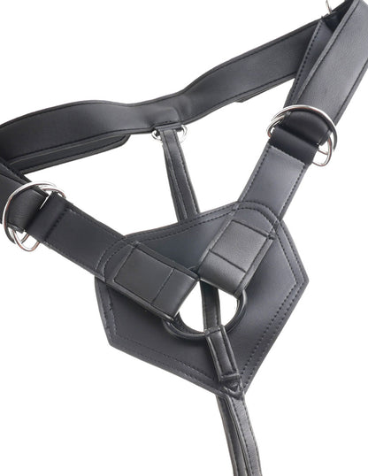 King Cock Strap-on Harness With 8 Inch Cock - Tan PD5623-22